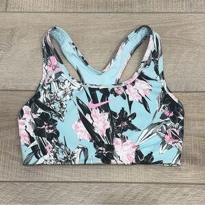 Nike Floral Print Sports Bra